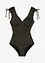 Maillot 1 pièce sculptant brillant, maintien léger, bonprix