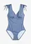 Maillot 1 pièce sculptant brillant, maintien léger, bonprix