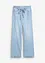 Jean large, taille mi-haute, ceinture, bonprix