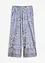 Pantalon en jersey à imprimé paisley, bonprix