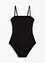 Maillot 1 pièce sculptant, maintien modéré, bonprix