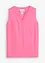 Blouse sans manches en viscose fluide, bonprix