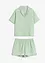 Pyjashort boutonné en gaze de coton, bonprix