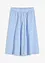 Jupe midi 100% coton, bonprix