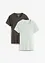 Lot de 2 T-shirts de grossesse et d'allaitement en coton, bonprix