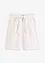 Twill-Shorts mit Bindegürtel, bonprix