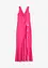 Robe longue en crêpe texturé, bonprix
