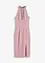 Robe midi en crêpe texturé, bonprix