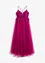 Maxikleid aus zartem Tüll mit Spitze, bonprix