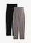 Lot de 2 leggings de grossesse coupe corsaire, bonprix