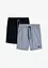 Lot de 2 bermudas en molleton, bonprix