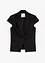 Blazer à manches courtes en satin de coton, bonprix
