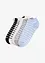 Sneakersocken mit Bio-Baumwolle (5er Pack), bonprix