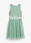 Robe midi avec empiècement dentelle, bonprix