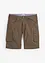 Cargo-Bermuda aus reiner Baumwolle, Relaxed Fit, bonprix