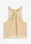 Top en maille brillante, bonprix