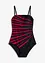Maillot 1 pièce sculptant, maintien léger, bonprix