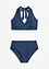Neckholder Bikini (2-tlg.Set) aus recyceltem Polyamid, bonprix
