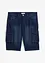 Bermuda en jean cargo, coupe loose, bonprix