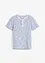 Henleyshirt, aus reiner Baumwolle, Kurzarm, bonprix