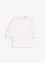 Blouse manches courtes contenant du lin, bonprix
