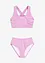 Gerippter Bustier-Bikini (2-tlg.Set), bonprix