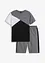 T-shirt et bermuda sweat (ens. 2 pces), bonprix