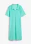 Robe longueur genou en tissu éponge avec col polo, bonprix