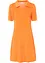 Knieumspielendes Frottee-Kleid mit Polokragen, bonprix