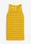 Ajour-Stricktop mit Leinenanteil, bonprix