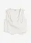 Blouse sans manches 100 % lin à encolure croisée, bonprix