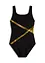 Maillot 1 pièce sculptant, maintien léger, bonprix