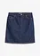 Jupe midi en jean, peu extensible, bonprix