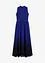 Robe longue en crêpe à col montant et empiècement taille, bonprix