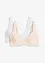 Lot de 2 soutiens-gorge moulés coton non rembourrés avec armatures, bonprix