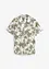 Chemise manches courtes Slim en viscose, bonprix
