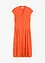 Robe midi légère en lin mélangé, bonprix