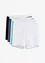 Lot de 4 boxers femme coton mi-longs, bonprix