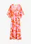 Robe longue en satin fluide, bonprix