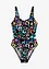 Maillot 1 pièce sculptant, maintien léger, bonprix