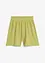 Short taille élastiquée en crêpe gaufré, bonprix
