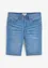 Bermuda confortable en jean et molleton, Regular, bonprix