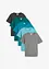 Lot de 5 T-shirts col V, bonprix