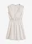 Robe à franges avec du lin, bonprix