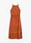 Robe longue avec empiècements au crochet, bonprix