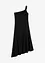 Robe en jersey coton à base asymétrique et nœud sur l'épaule, bonprix