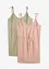 Lot de 2 robes en jersey 100% coton, bonprix