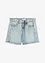Short en jean taille mi-haute, peu extensible, bonprix