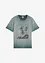T-shirt aspect délavé en coton, bonprix
