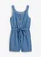 Combinaison fluide en jean 100% coton, bonprix